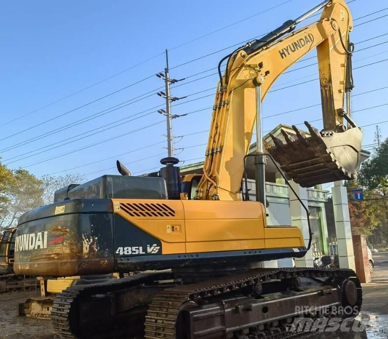 Hyundai R485LVS حفارات زحافة