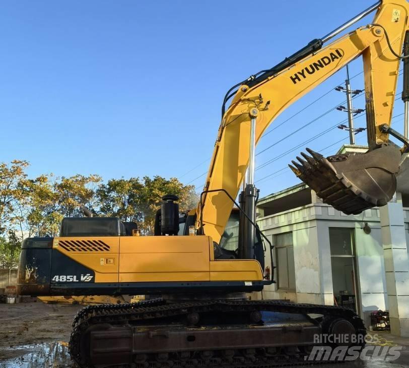 Hyundai R485LVS حفارات زحافة