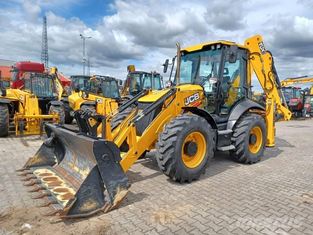 JCB 4CX PLUS AEC لوادر ذات جرافات عكسية