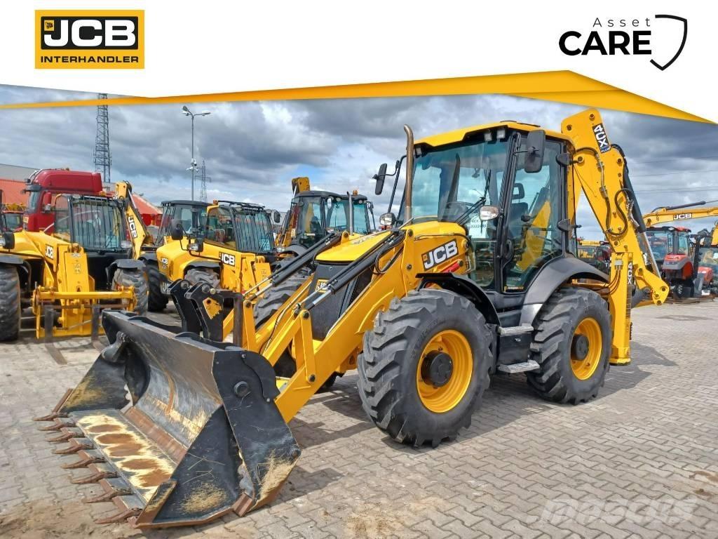 JCB 4CX PLUS AEC لوادر ذات جرافات عكسية