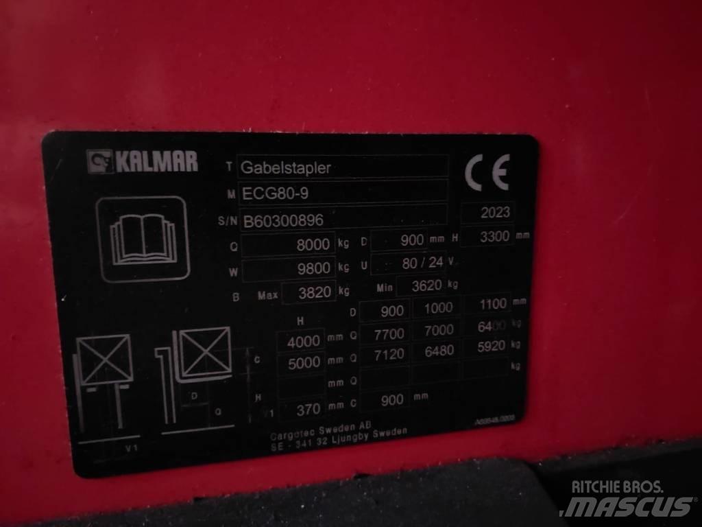 Kalmar ECG80-9 شاحنات ذات رافعات شوكية تعمل بالكهرباء