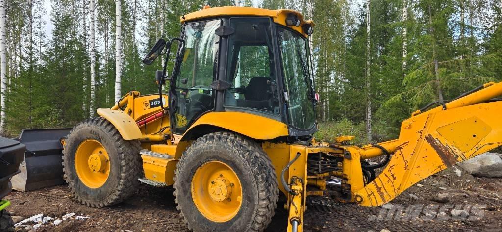 JCB 4 CX لوادر ذات جرافات عكسية