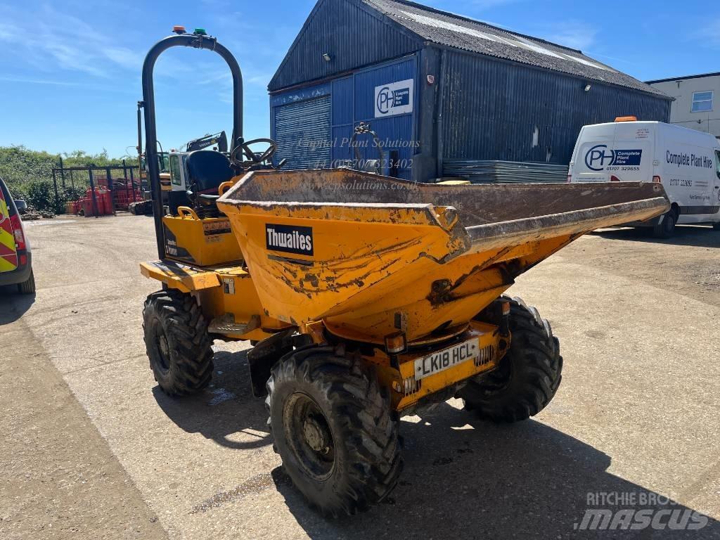 Thwaites 3 tonne عربات نقل قلابة للمواقع