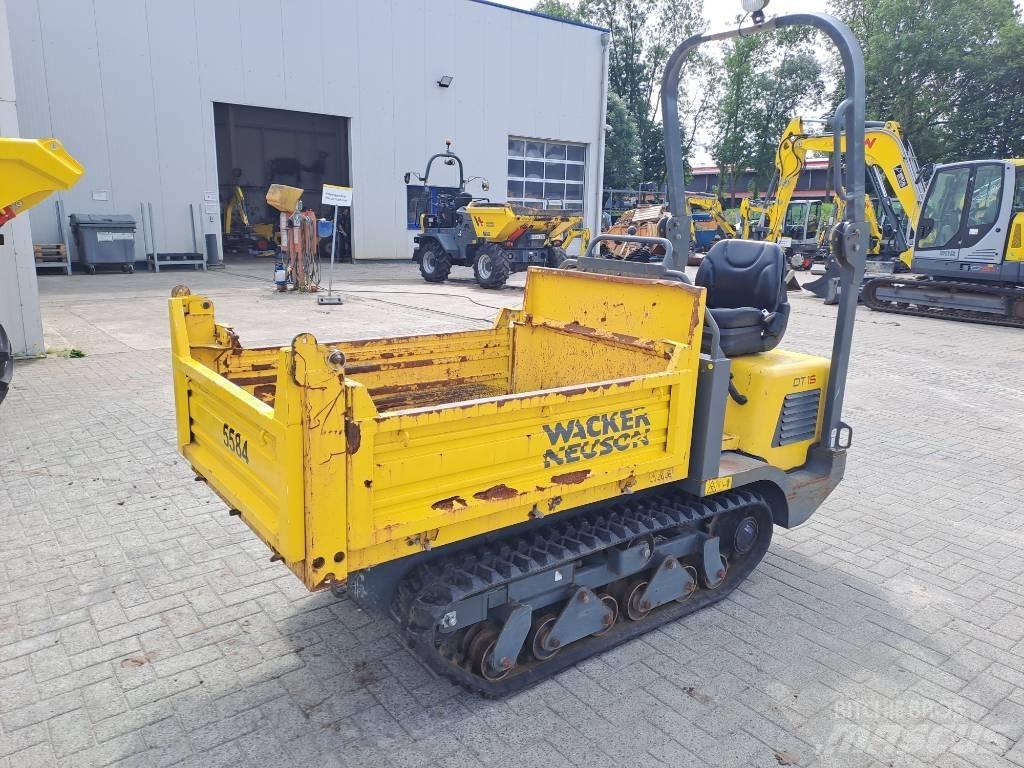 Wacker Neuson DT15 عربات نقل قلابة مجنزرة