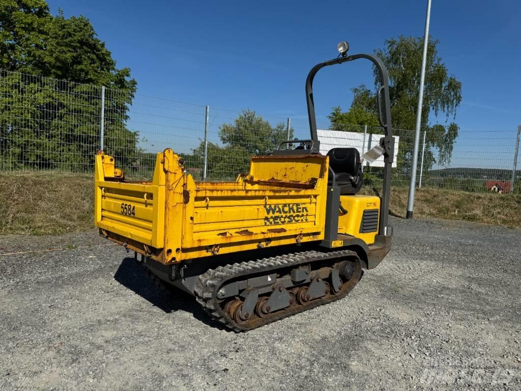 Wacker Neuson DT15 عربات نقل قلابة مجنزرة