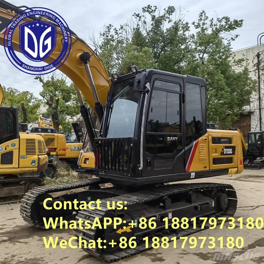 Sany SY 135 C Pro حفارات زحافة