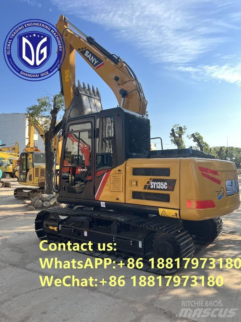 Sany SY 135 C Pro حفارات زحافة