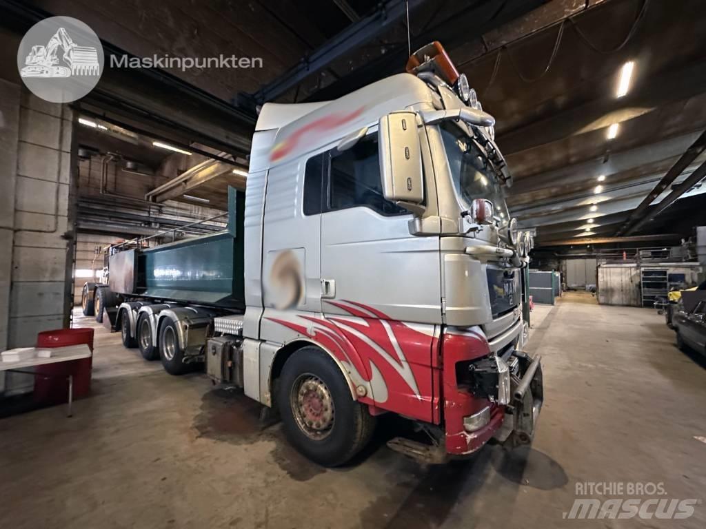 MAN TGX 35.540 شاحنات الرافعات الخطافية