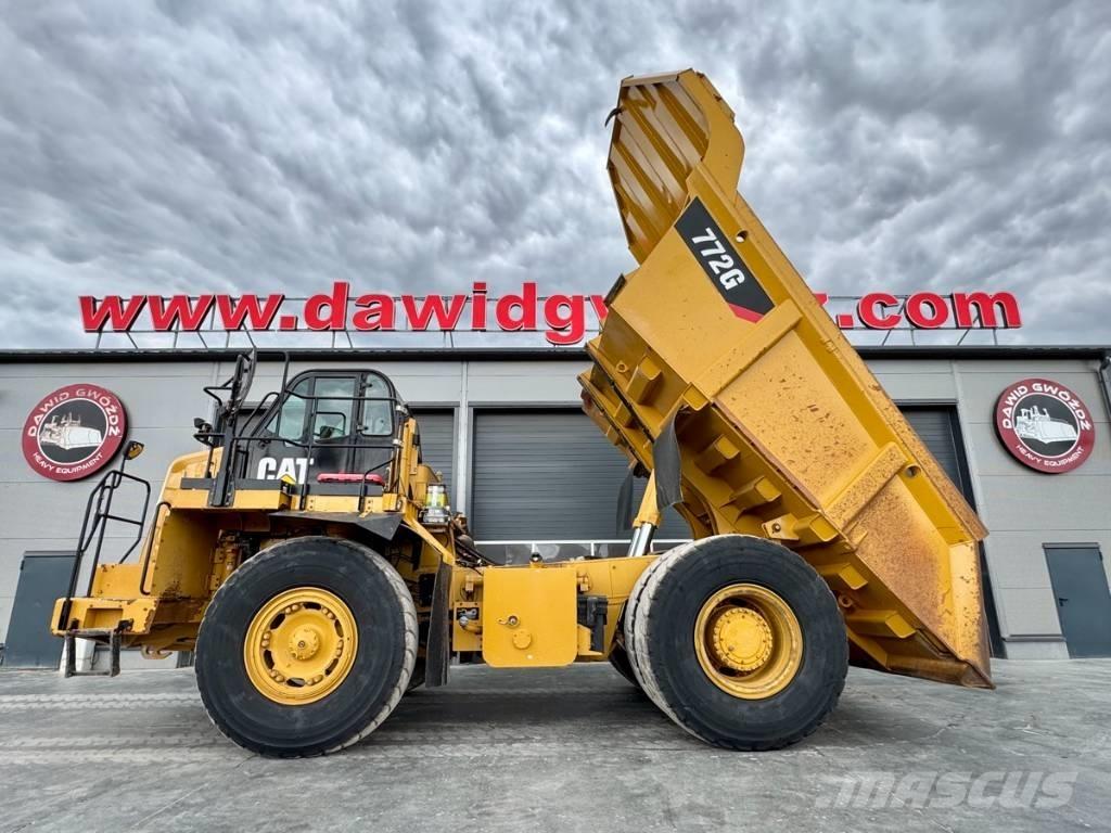 CAT 772G شاحنات المخلفات الصلبة