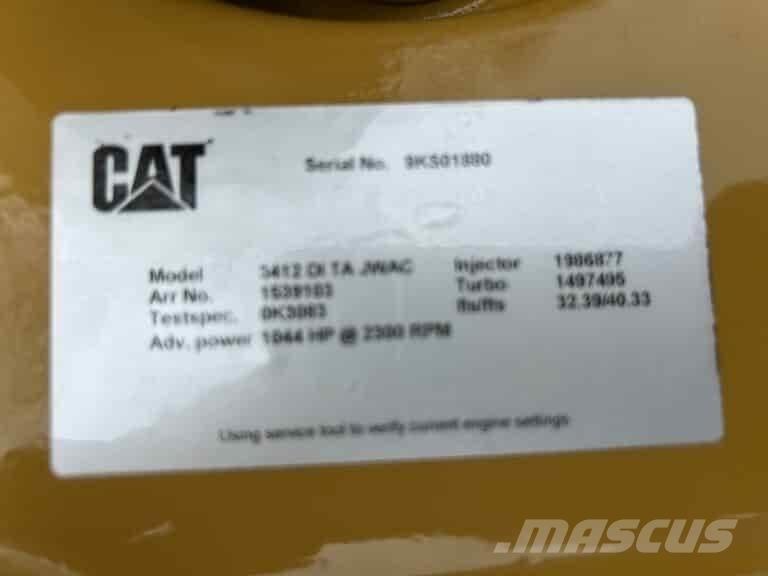 CAT 3412E وحدات المحركات البحرية