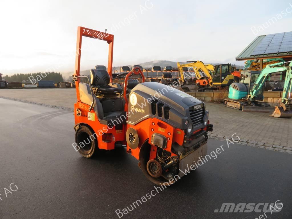 Hamm HD 10 VT مداحل ثنائية الاسطوانة