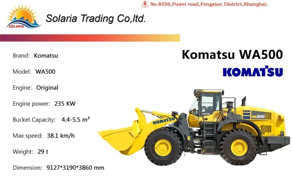 Komatsu WA 500 لوادر بعجل