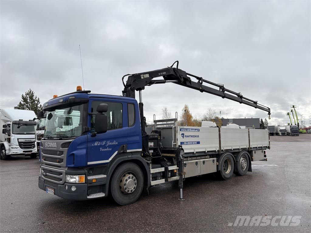 Scania P360 6x2*4 شاحنات الرافعات