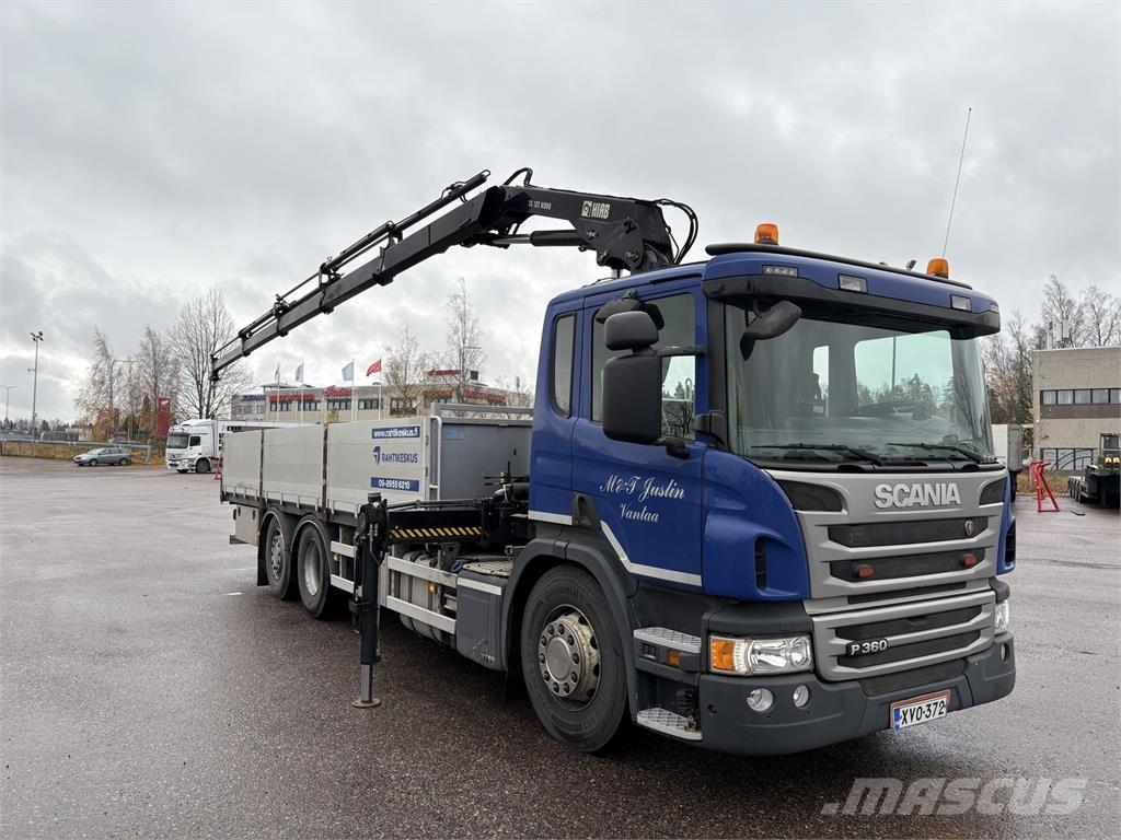 Scania P360 6x2*4 شاحنات الرافعات