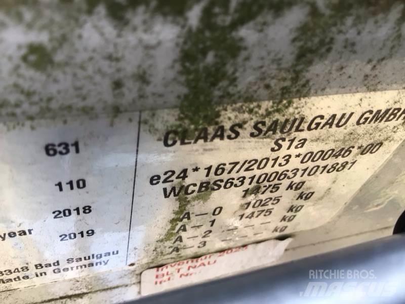CLAAS Volto 1300 T مكابس وميبسات التبن