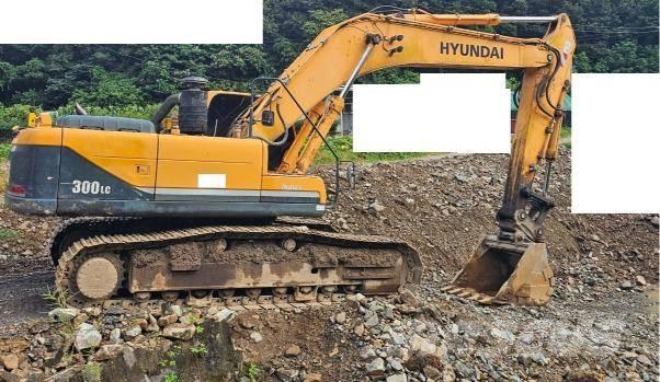 Hyundai Robex 300 LC حفارات زحافة