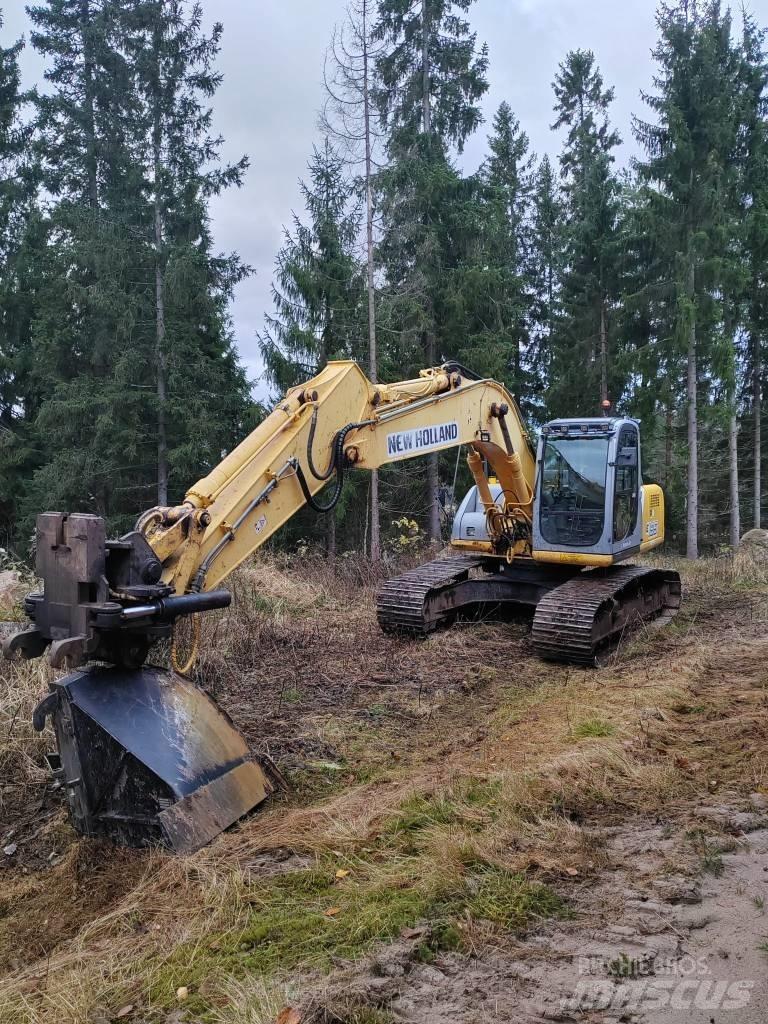 New Holland E 195 حفارات زحافة