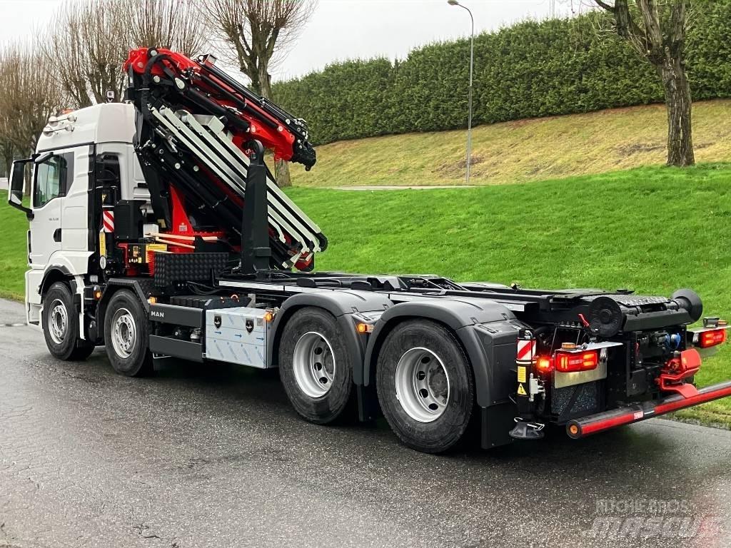 MAN TGS 35.510 شاحنات الرافعات