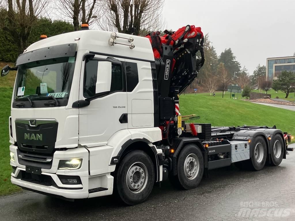 MAN TGS 35.510 شاحنات الرافعات