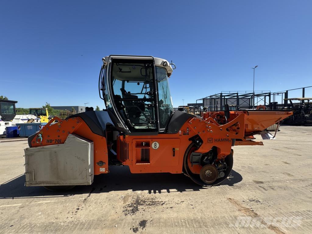 Hamm HD+ 70I VT مداحل مزدوجة