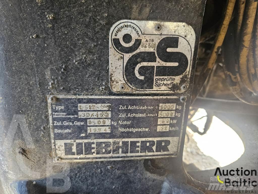 Liebherr L 512 لوادر بعجل