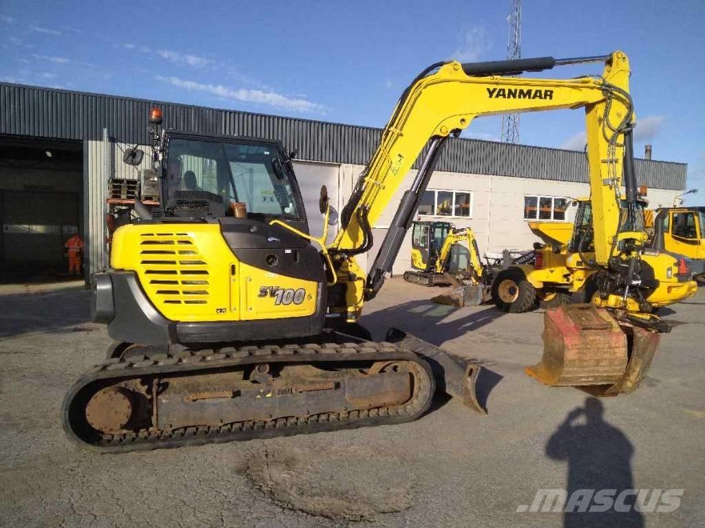 Yanmar SV 100-2A حفارات وسط 7 طن - 12 طن