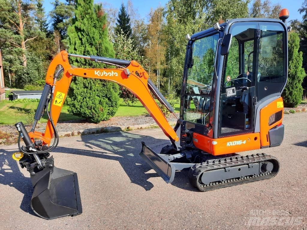 Kubota KX016-4 حفارات صغيرة أقل من 7 طن (حفارات صغيرة)