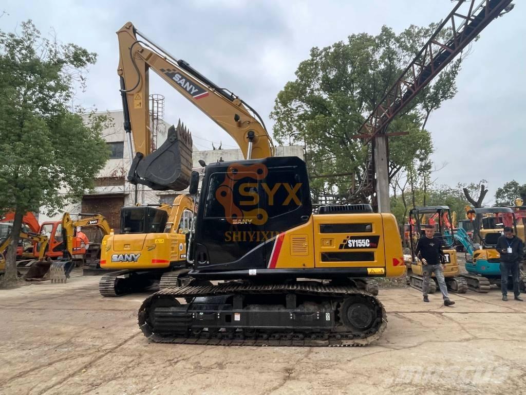 Sany SY 155 C حفارات زحافة
