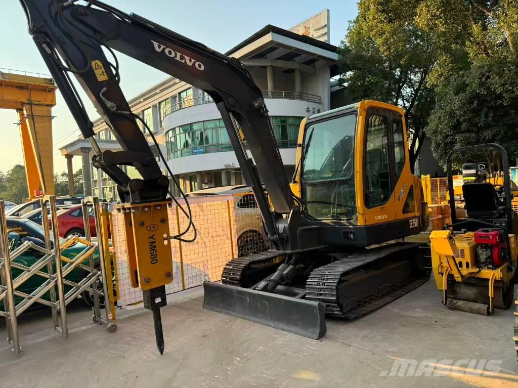 Volvo EC55D حفارات صغيرة أقل من 7 طن (حفارات صغيرة)