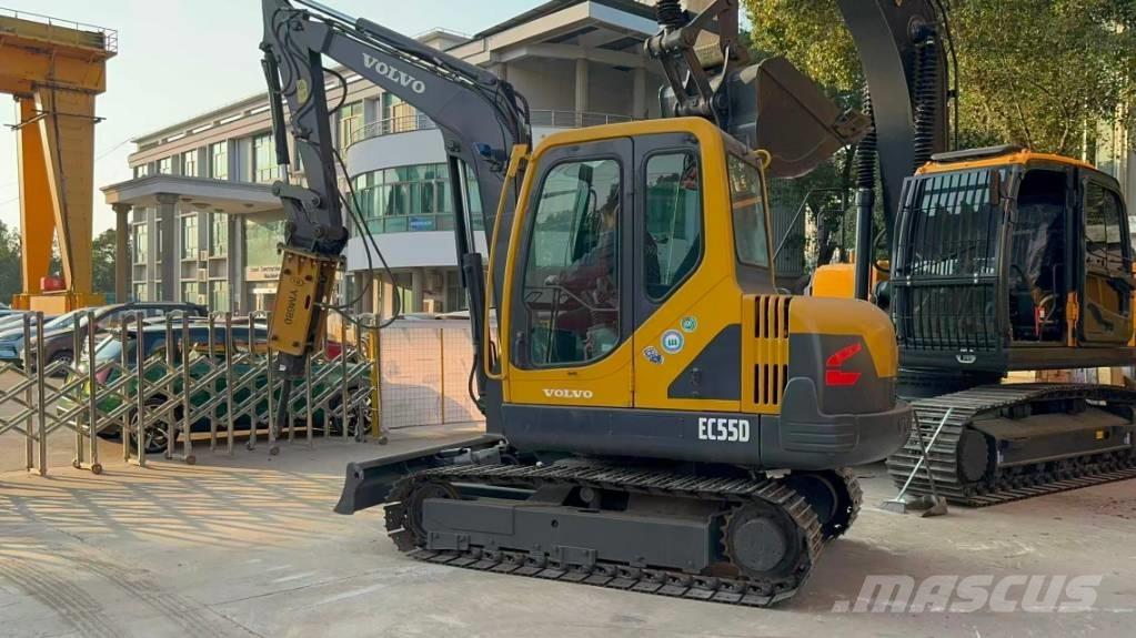 Volvo EC55D حفارات صغيرة أقل من 7 طن (حفارات صغيرة)
