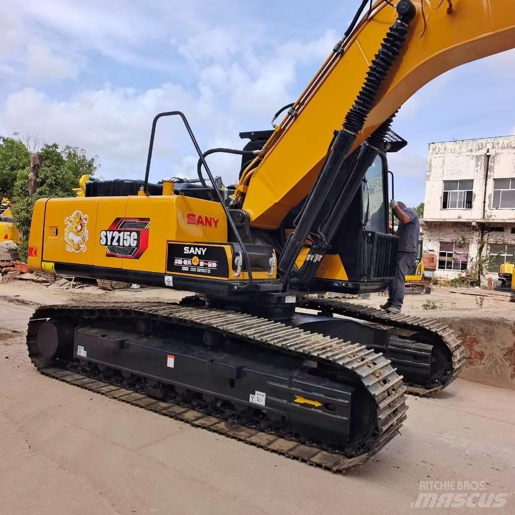 Sany 215C حفارات زحافة