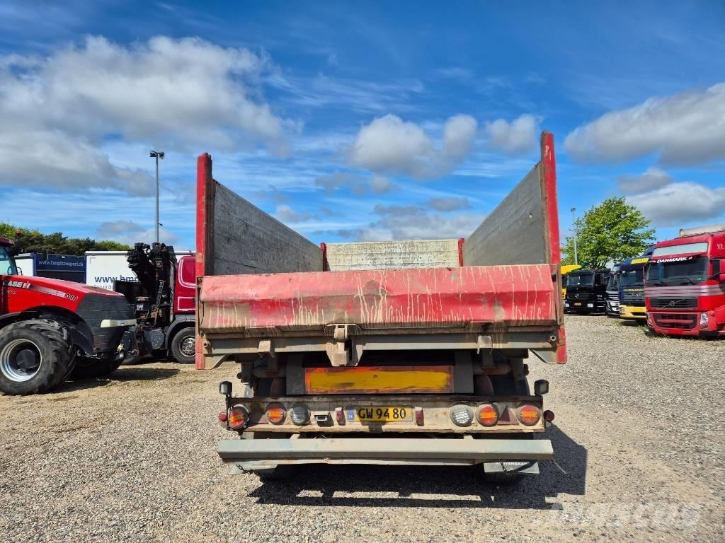 Nopa 3 axle tipper مقطورات قلابة