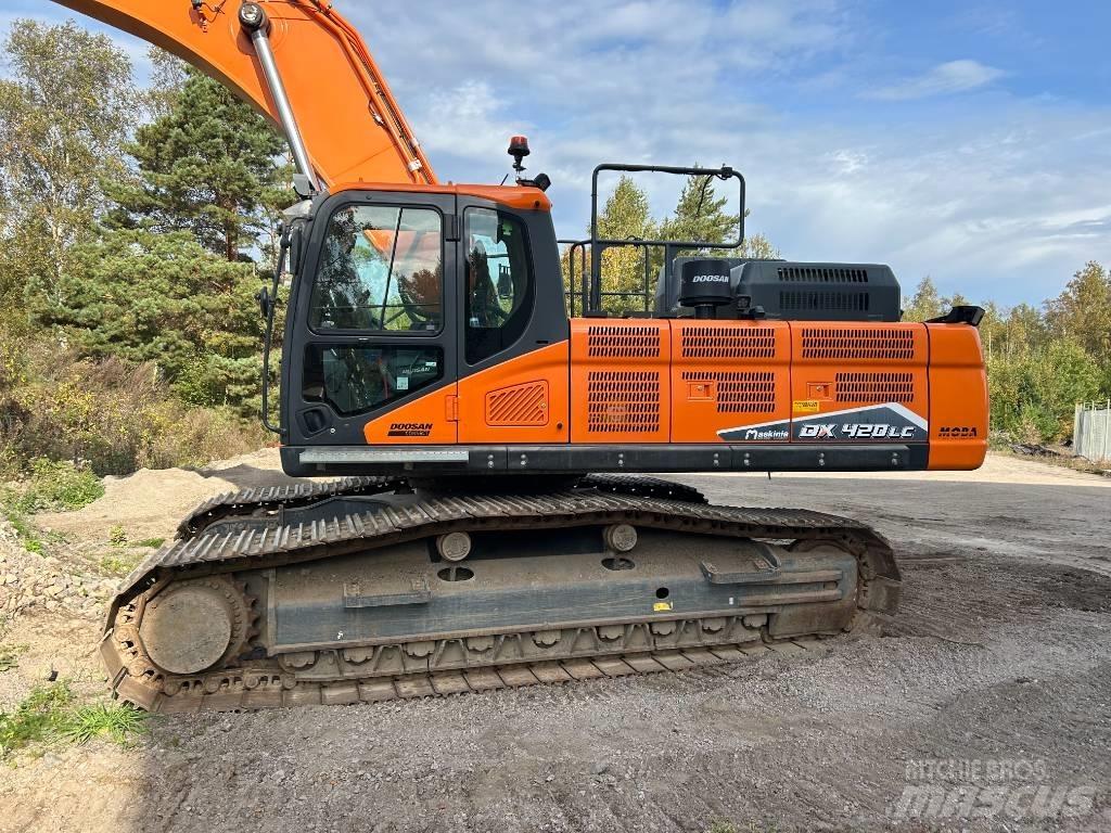 Doosan DX 420 LC-7 حفارات زحافة