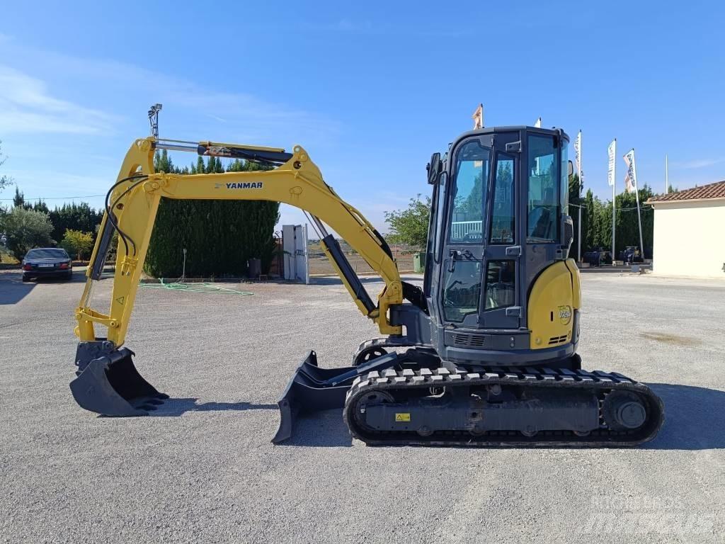 Yanmar Vio 50 U حفارات صغيرة أقل من 7 طن (حفارات صغيرة)