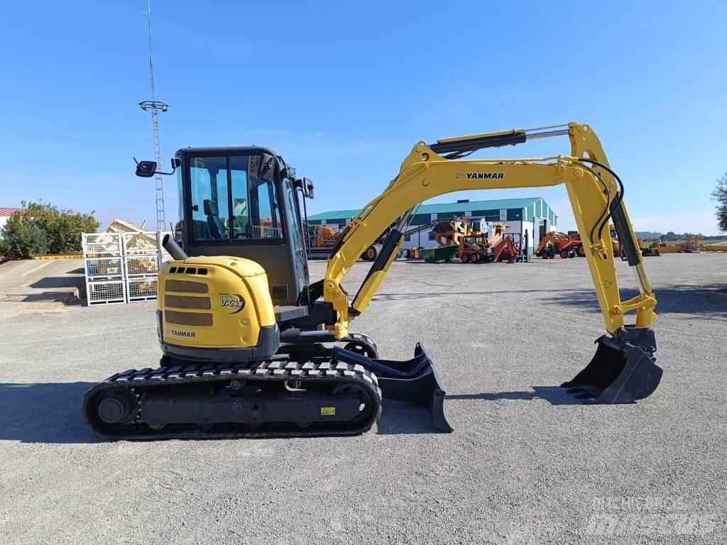 Yanmar Vio 50 U حفارات صغيرة أقل من 7 طن (حفارات صغيرة)