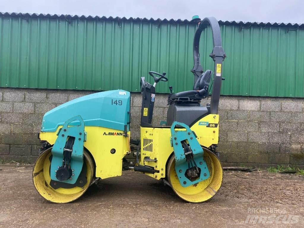 Ammann ARX 26K مداحل ثنائية الاسطوانة