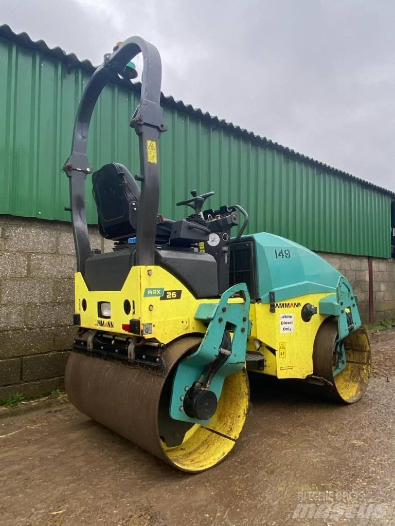 Ammann ARX 26K مداحل ثنائية الاسطوانة