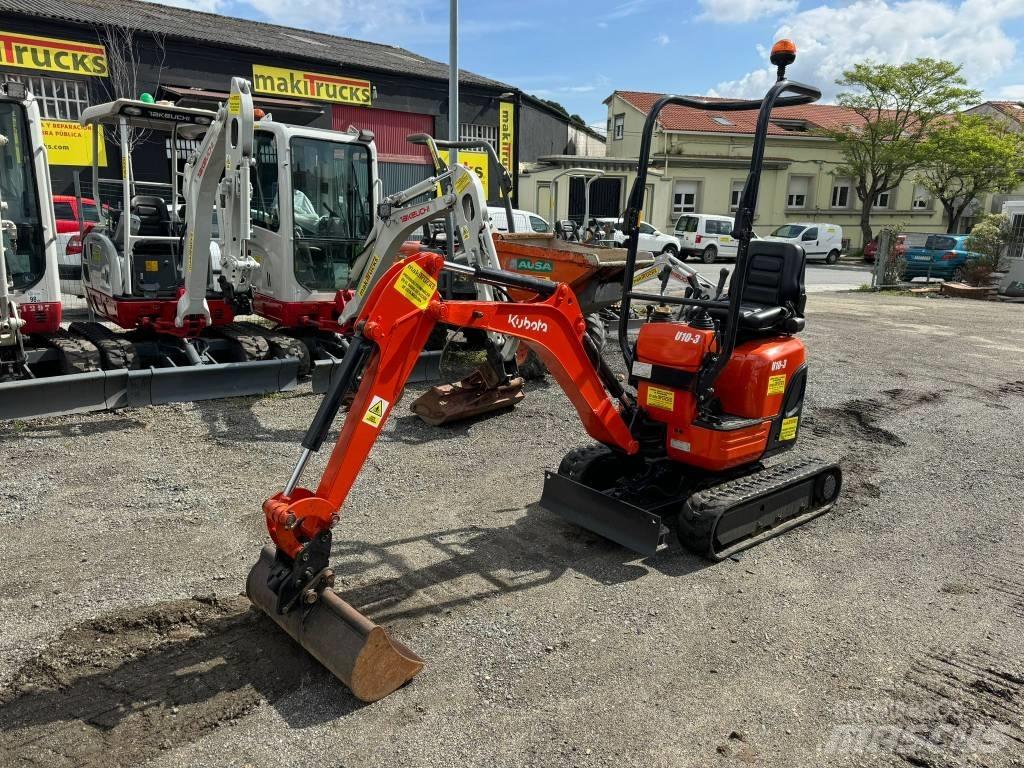 Kubota U 10-3 حفارات صغيرة أقل من 7 طن (حفارات صغيرة)