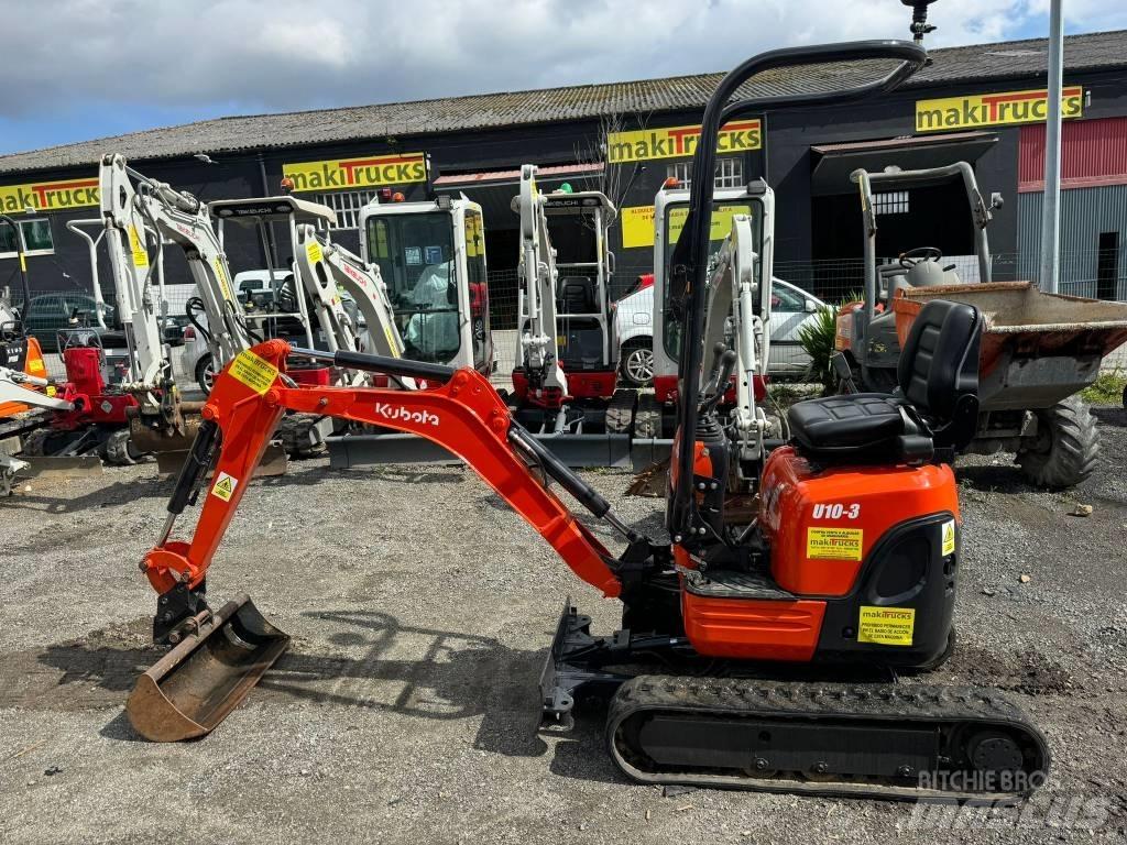 Kubota U 10-3 حفارات صغيرة أقل من 7 طن (حفارات صغيرة)