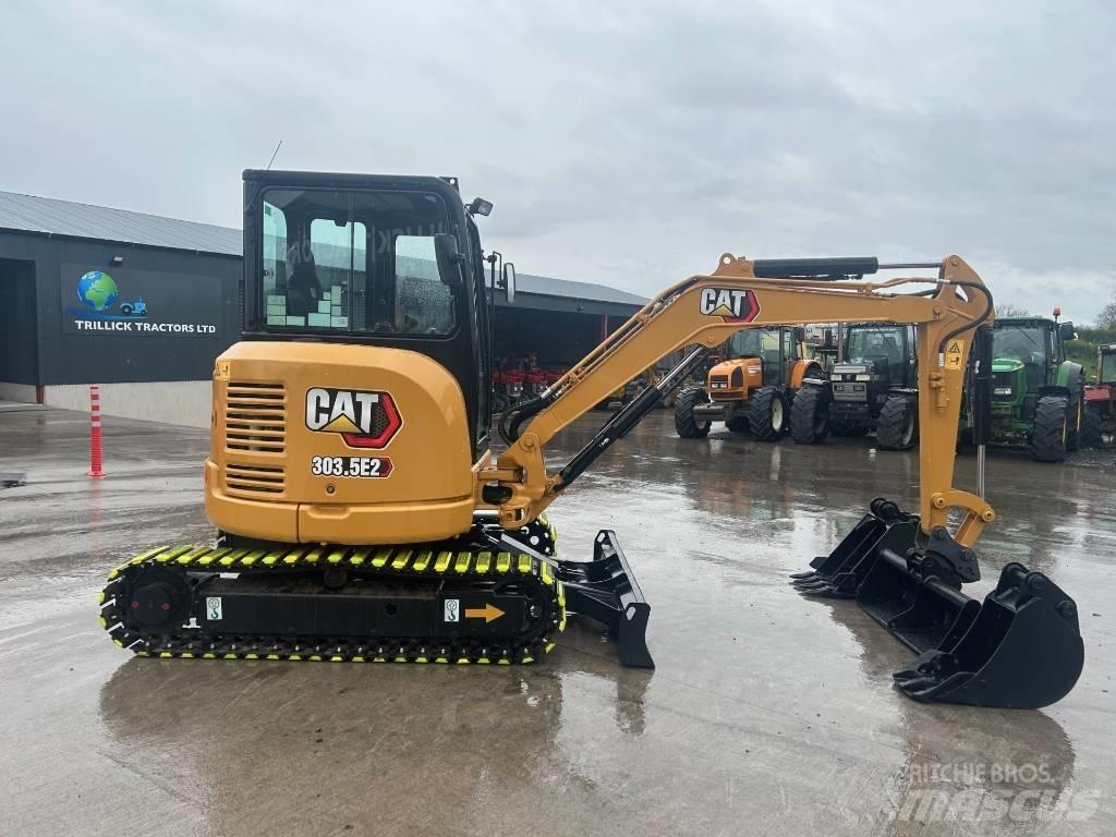 CAT 303.5 E CR حفارات صغيرة أقل من 7 طن (حفارات صغيرة)