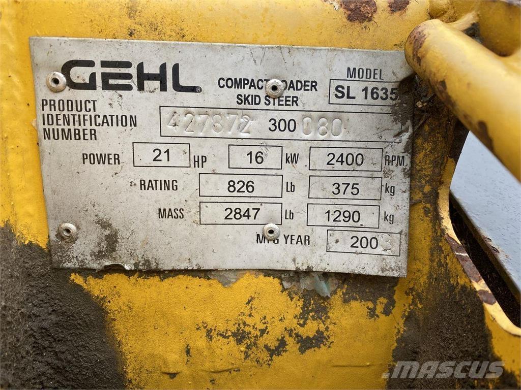 Gehl SL1650 لوادر صغيرة