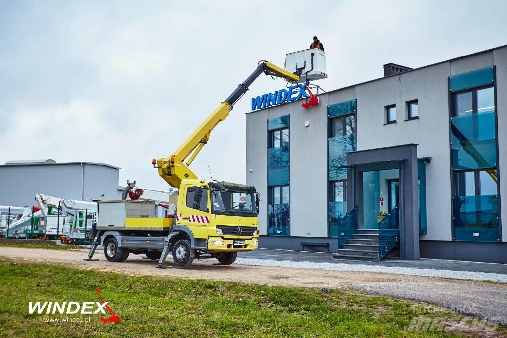 VERSALIFT VT-51-NF المنصات الهوائية المثبتة على شاحنة