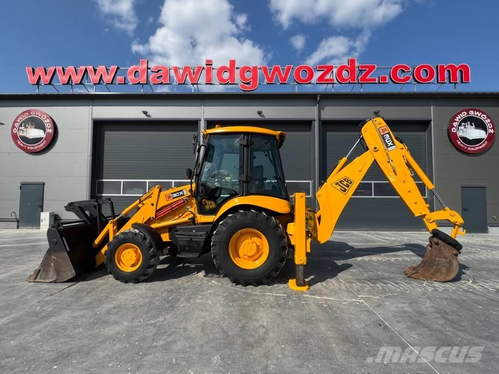 JCB 3 CX لوادر ذات جرافات عكسية