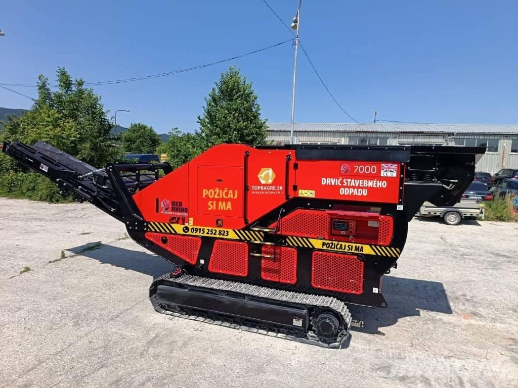 Red Rhino 7000 Plus الكسارات المتنقلة