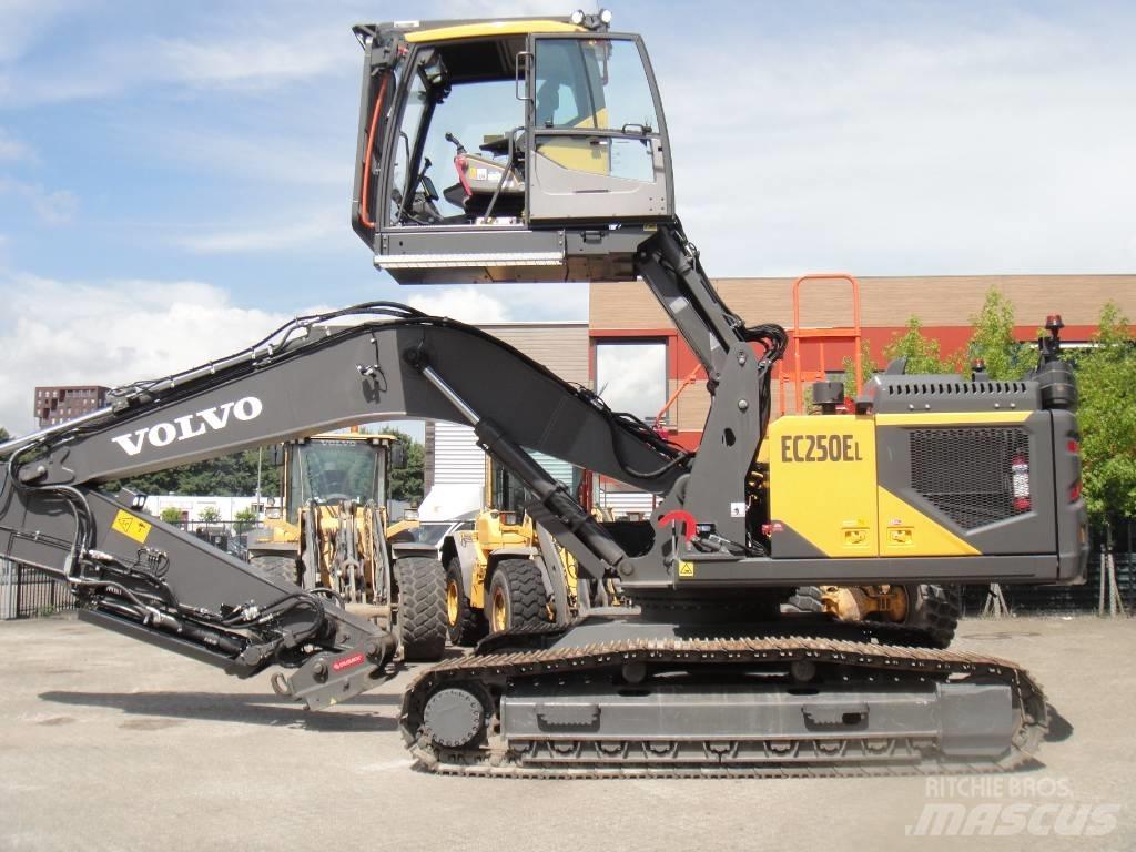 Volvo EC 250 EL حفارات زحافة