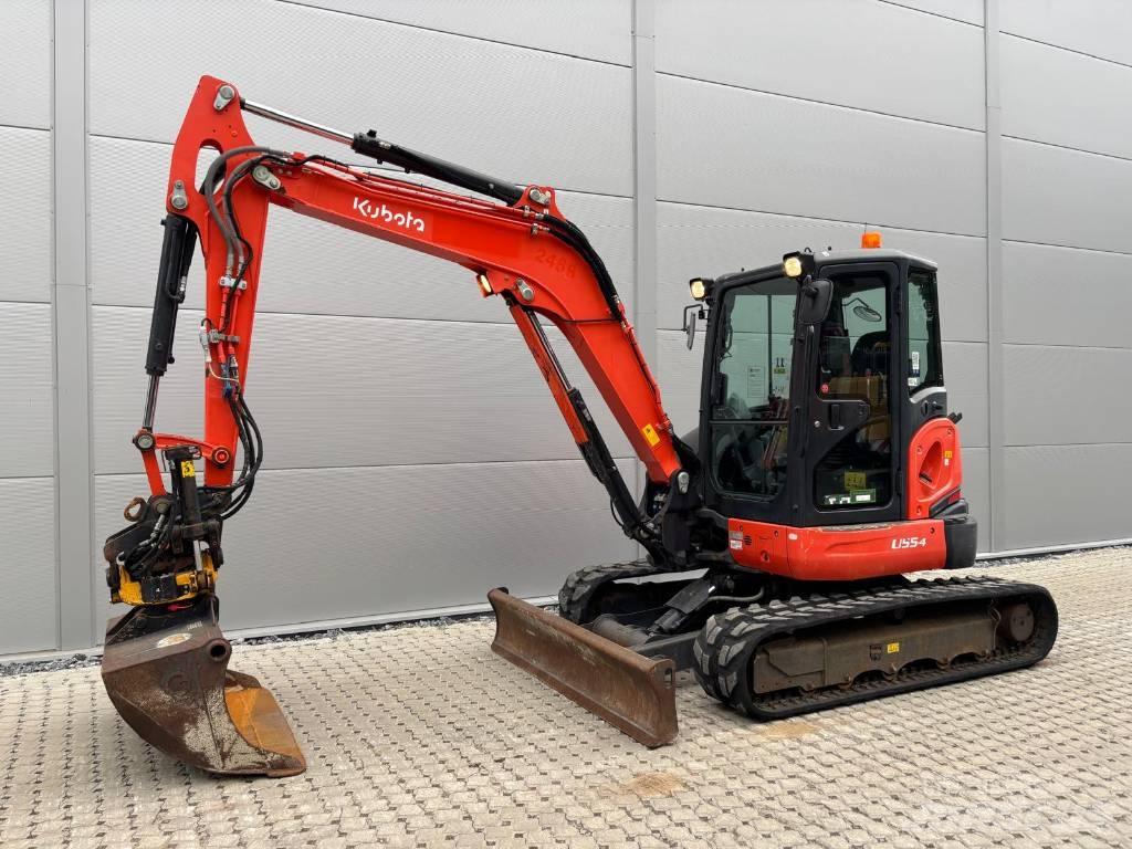 Kubota U 55-4 حفارات صغيرة أقل من 7 طن (حفارات صغيرة)
