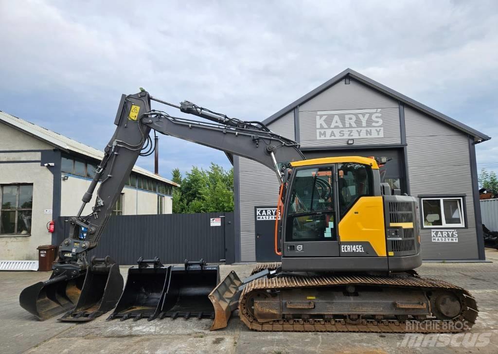 Volvo ECR 145 EL حفارات زحافة