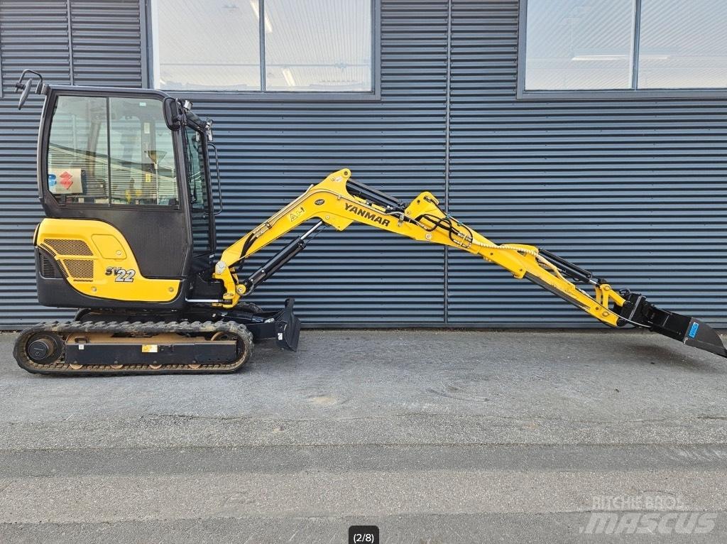 Yanmar SV 22 حفارات صغيرة أقل من 7 طن (حفارات صغيرة)