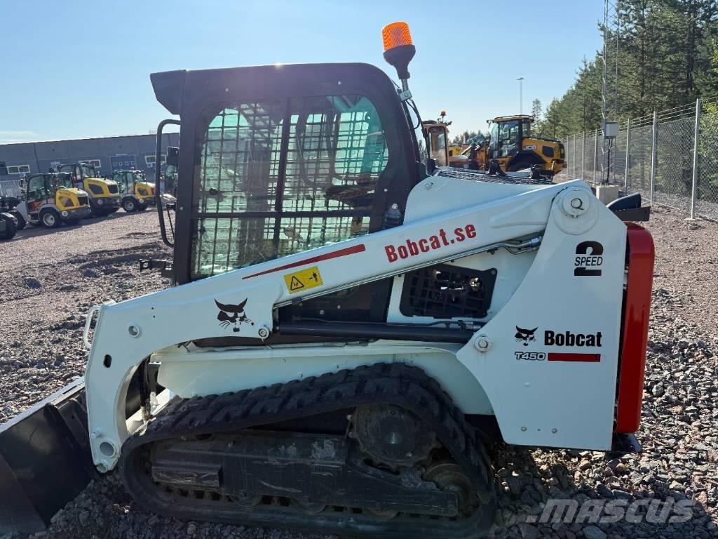 Bobcat T 450 لوادر انزلاقية التوجيه