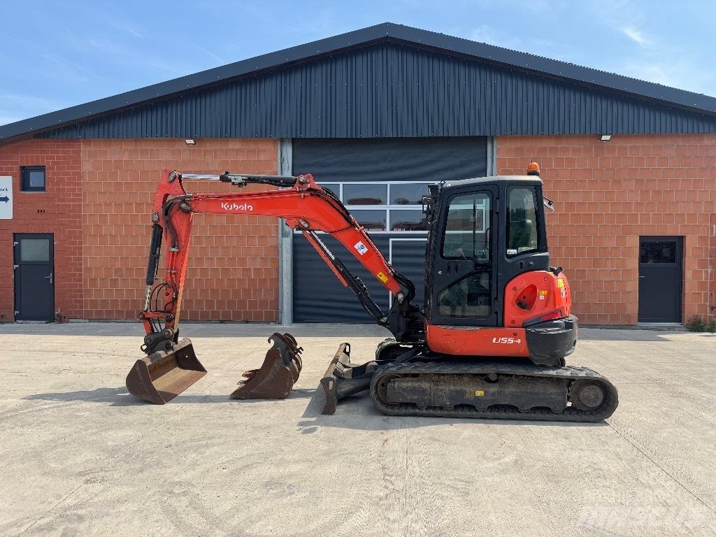 Kubota U 55-4 حفارات صغيرة أقل من 7 طن (حفارات صغيرة)